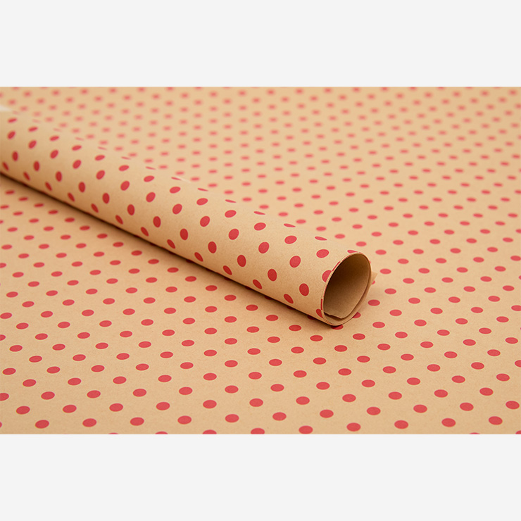 kraft-ambalaj-ka-d-k-rm-z-puantiyeli70x100cm-4 Kraft Ambalaj Kağıdı- Kırmızı Puantiyeli 70x100cm - Görsel 1