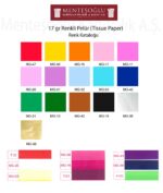 Menekşe rengi Pelür Kağıdı (1kg)50x70cm - Görsel 2